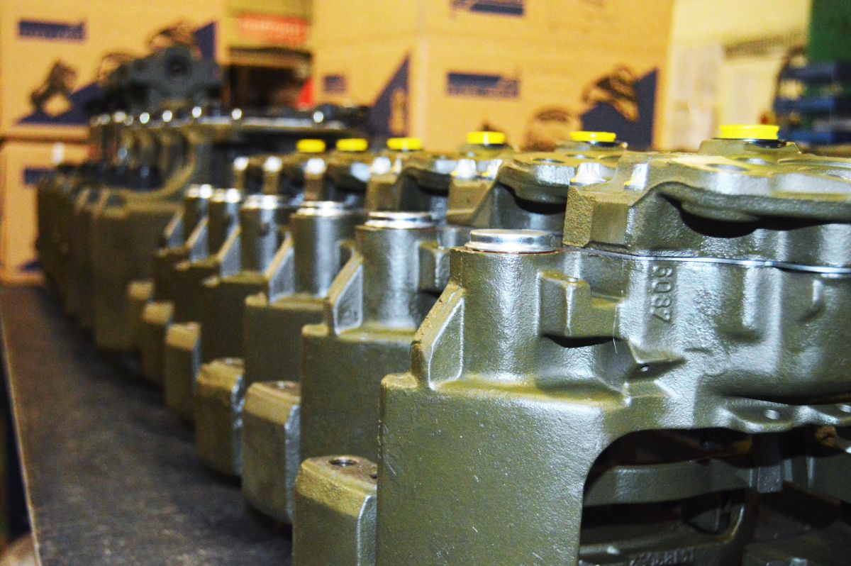 Remanufactured brake calipers